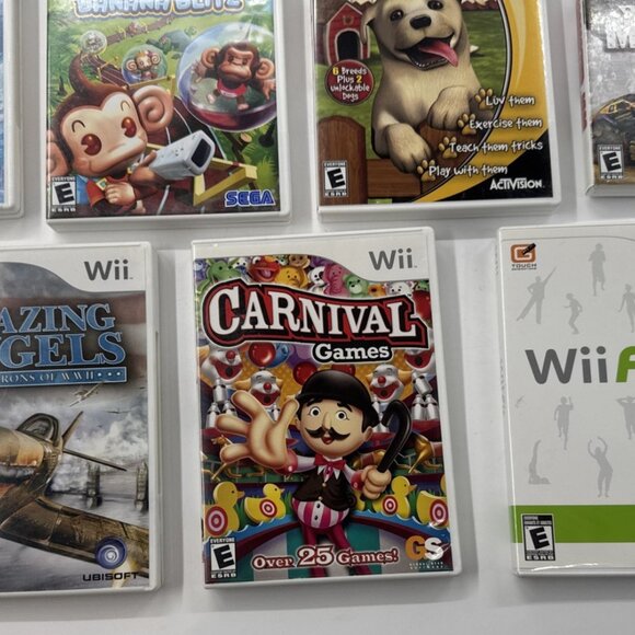 Nintendo Wii Games Bundle Lot of 11 Complete CIB Kids Titles Monster Jam Hip Hop - Picture 6 of 12